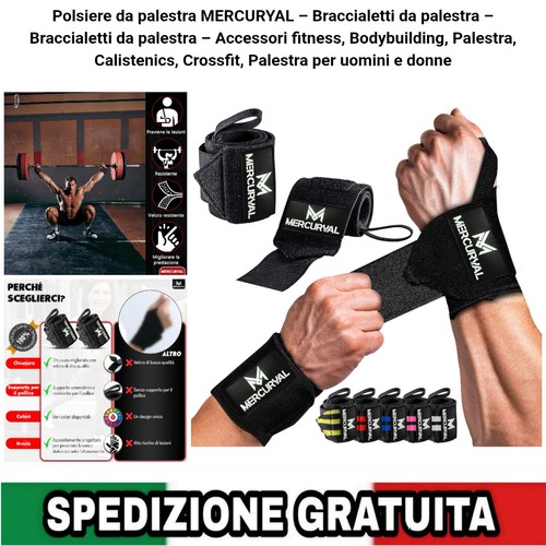 Polsiere palestra fascette - palestra,