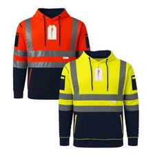 GM Hi Vis Felpa con Cappuccio