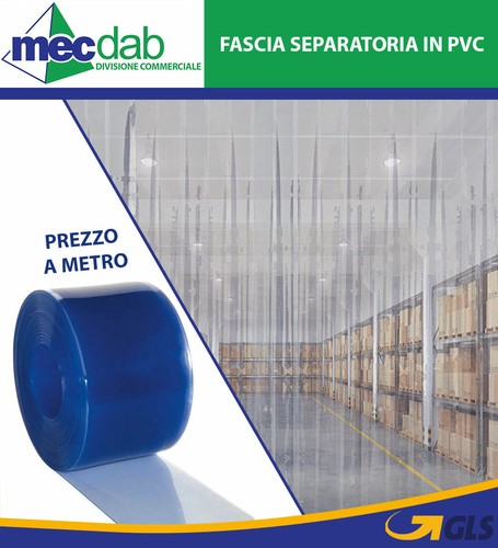 Fasce separatrici pvc - fasce, in